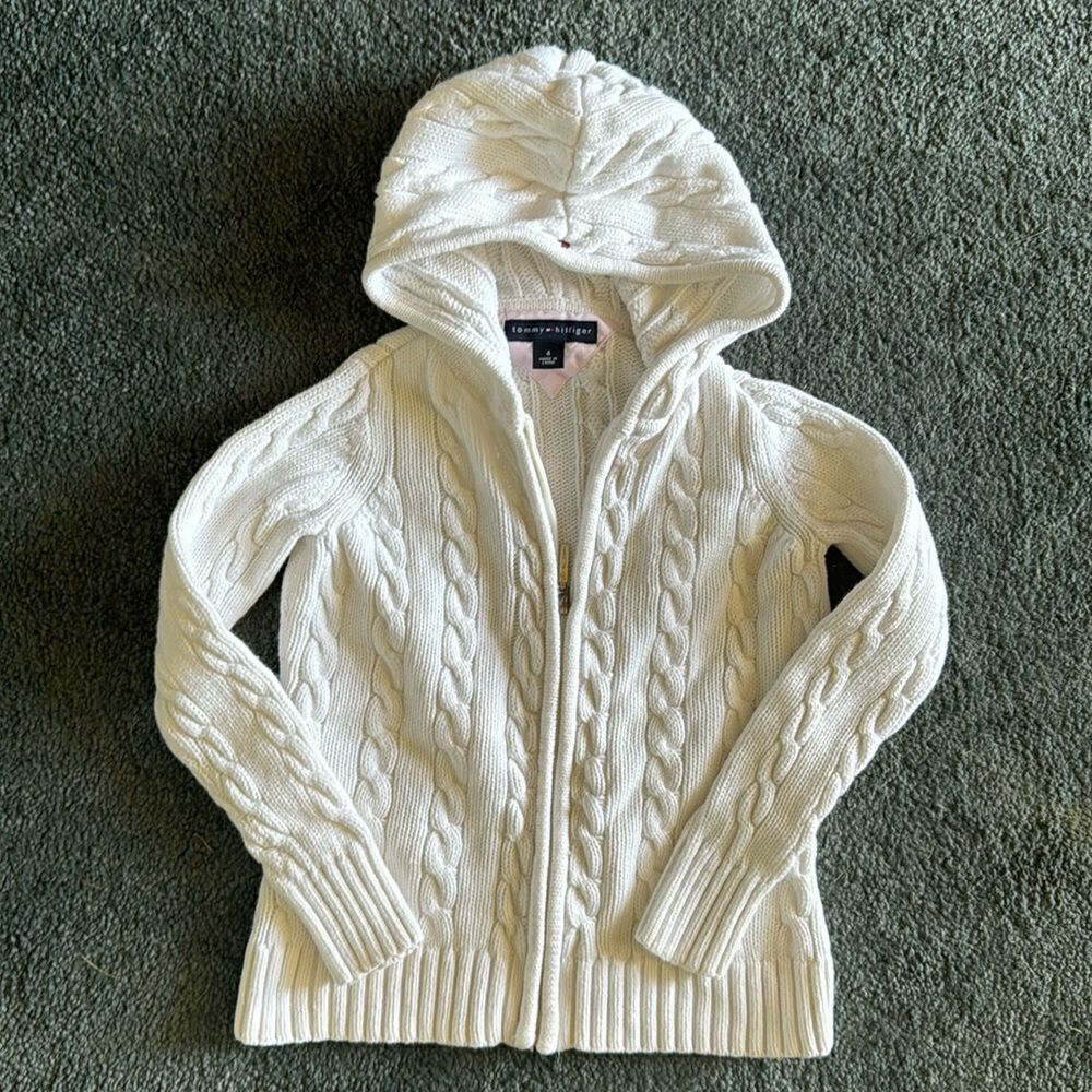 Tommy Hilfiger Cotton Cable Zip